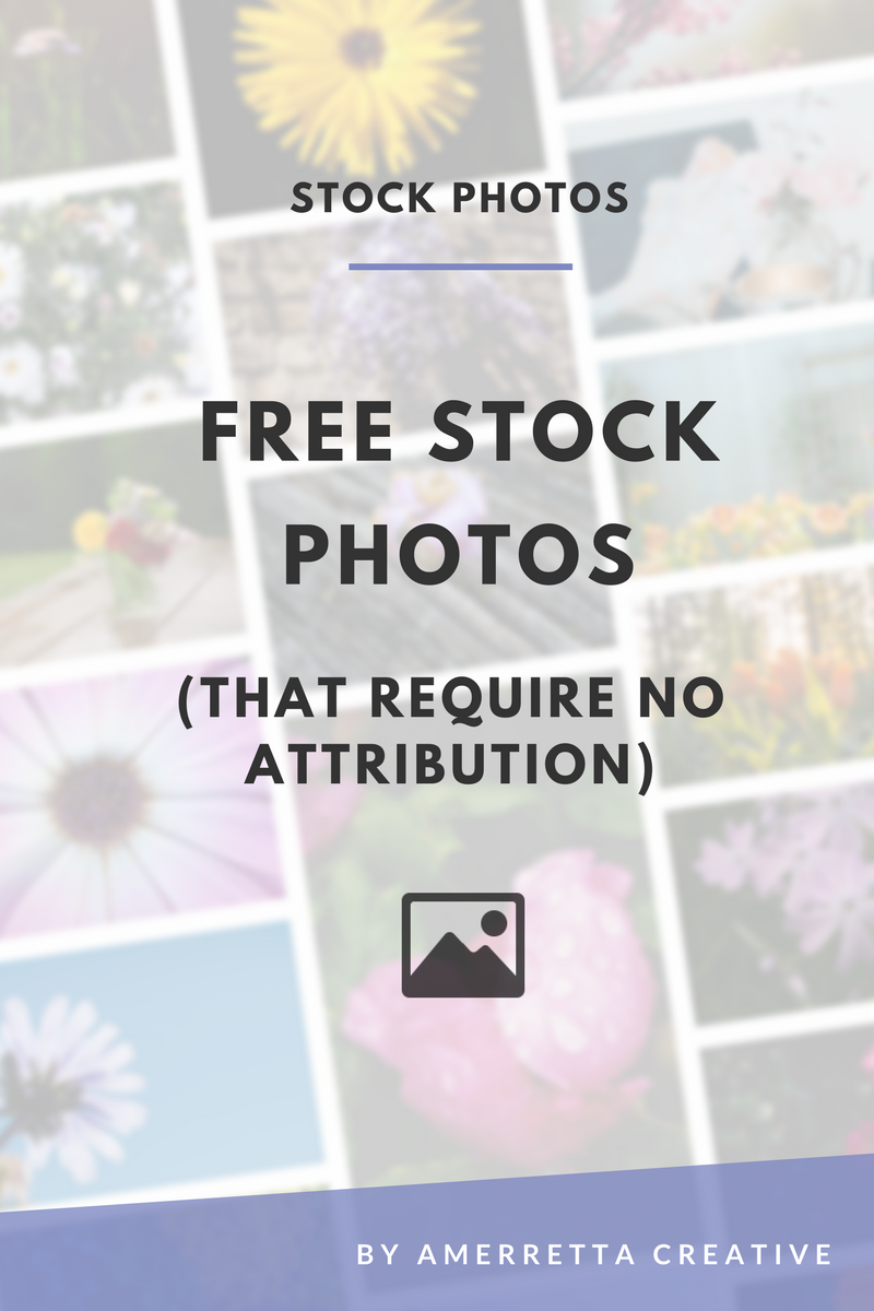 Free Stock Photo Sites that require no Attribution